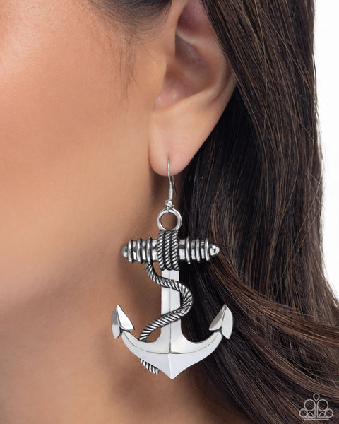 Adorable Anchor - Silver