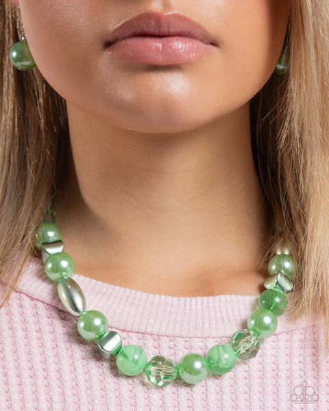 Plentiful Pearls - Green